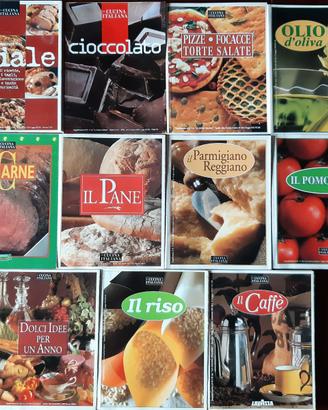11 libretti ALLEGATI a “LA CUCINA ITALIANA” = 6€
