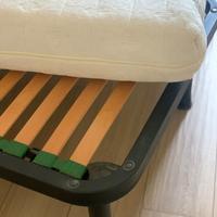 Materasso singolo in waterlily con rete a doghe