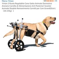 Carrello per cani disabili taglia Media