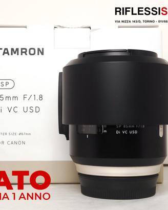 Usato tamron 85mm f/1.8 di vc usd canon ef