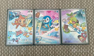 Compagni d‘avventura Pokémon starter Sinnoh