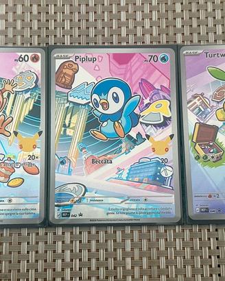 Compagni d‘avventura Pokémon starter Sinnoh