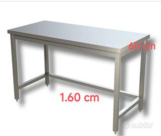 tavolo da lavoro acciaio 