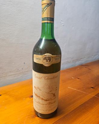 vino trebbiano Casal  Thaulero 1974