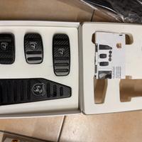 Pedaliera in carbonio 500 abarth