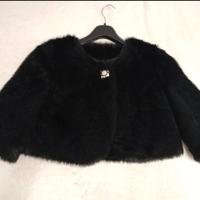 pellicciotto Fracomina  con manica 3/4