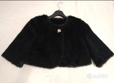 pellicciotto Fracomina  con manica 3/4