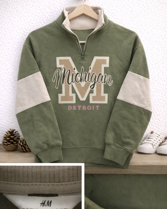 Felpa H&M Michigan Detroit – Bambino 134/140 cm