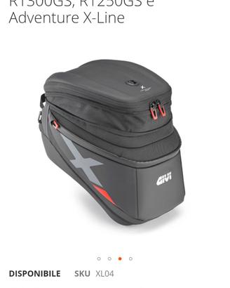 borsa serbatoio BMW GS 1250/1200