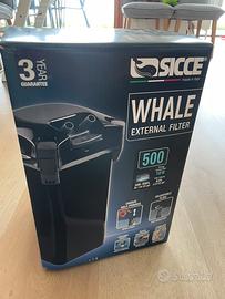 Filtro esterno per acquario Sicce Whale 500