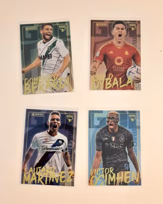 card limited edition calciatori panini 