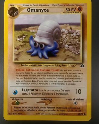Omanyte mazzo neo discovery