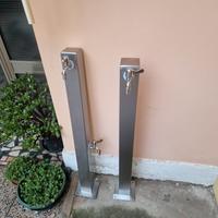 fontana giardino inox