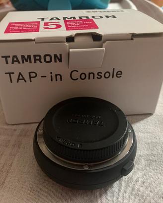 Tamron tap in console