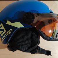 Casco sci bambino Salomon con visiera