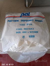 grembiuli in polietilene 