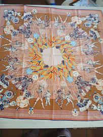 foulard Da Vinci Seta 