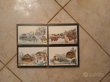 Quadro Cartoline d'Epoca Italiane