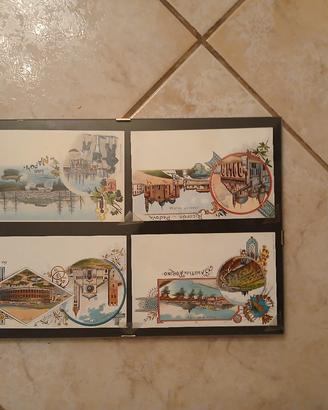 Quadro Cartoline d'Epoca Italiane