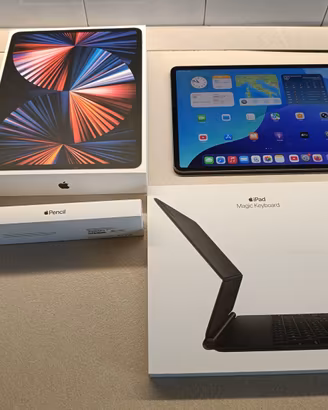 Ipad pro M1 12.9 + Magic Keyboard + Apple Pencil