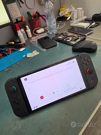 nintendo switch oled usata senza accessori 