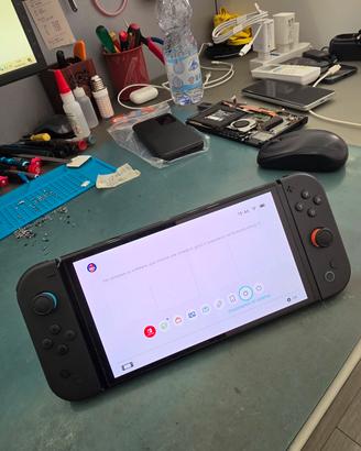 nintendo switch oled usata senza accessori 