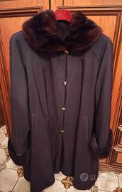 Cappotto invernale donna con pelliccia 