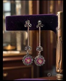 orecchini art decò stile antico 