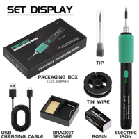 Kit saldatore cordless da 15 W