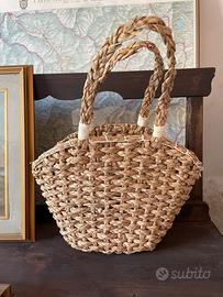 Borsa in fibra naturale