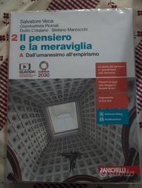 Libri di testo liceo "Il pensiero e la meraviglia"