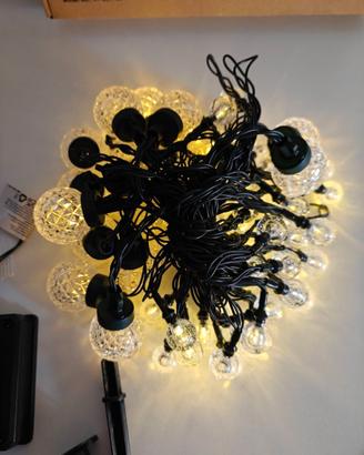 Catena luminosa 200 LED 20 Metri esterno