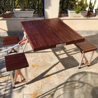 Tavolo valigia da pic nic