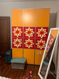 Armadio cameretta tre ante