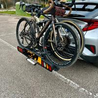 Porta bici e e bike per gancio traino