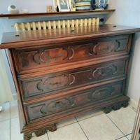 Secretaire scrittoio vintage in legno