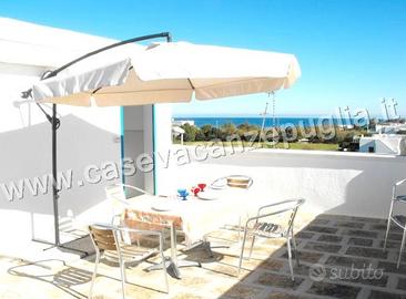 Casa Terrazza VISTA MARE Ostuni 6 posti Wi-Fi A/C