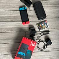 Nintendo Switch completa + Rocket League + acce