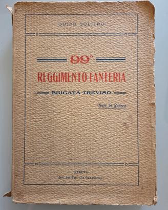 Libro 99° Reggimento Fanteria Brigato Treviso
