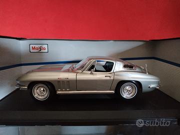 Chevrolet Corvette Grigio Metallizzato 1:18 