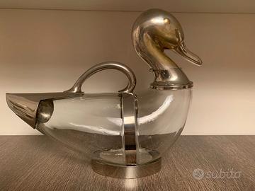 Decanter Vintage a Forma di Anatra