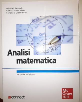 Libro per analisi matematica 1 per università