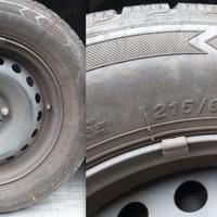 Set 4 Ruote Invernali Nissan Qashqai usate poco