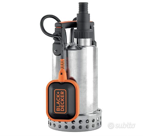 BLACK+DECKER Pompa Immersione BXUP750XCE per Acque