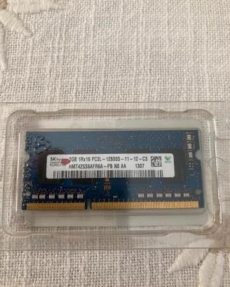Memoria RAM Laptop SK Hynix 2GB DDR3L PC3L-12800S 