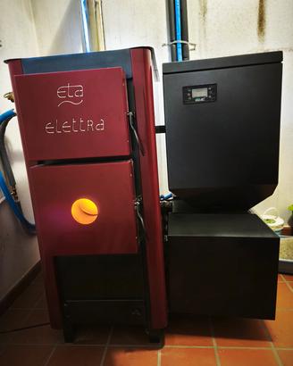 Caldaia Pellet/Legna 25kW  5 stelle