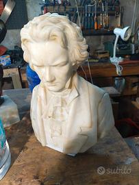 Busto marmo Beethoven 