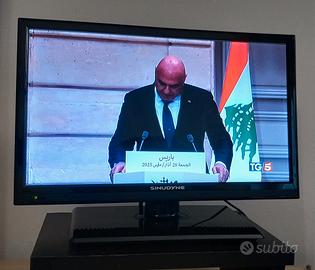 tv led 16 pollici Sinudyne da viaggio