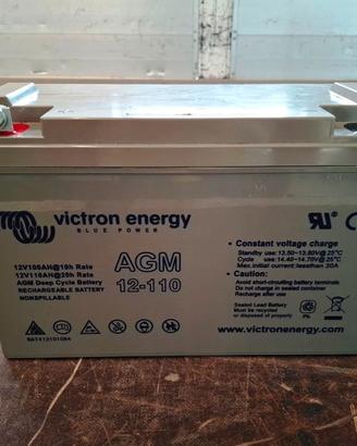 Batteria Victron AGM 12v 110Ah