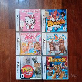 Lotto 6 giochi Nintendo DS completi